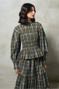 Molly Bracken - Cotton Check Poplin Shirt