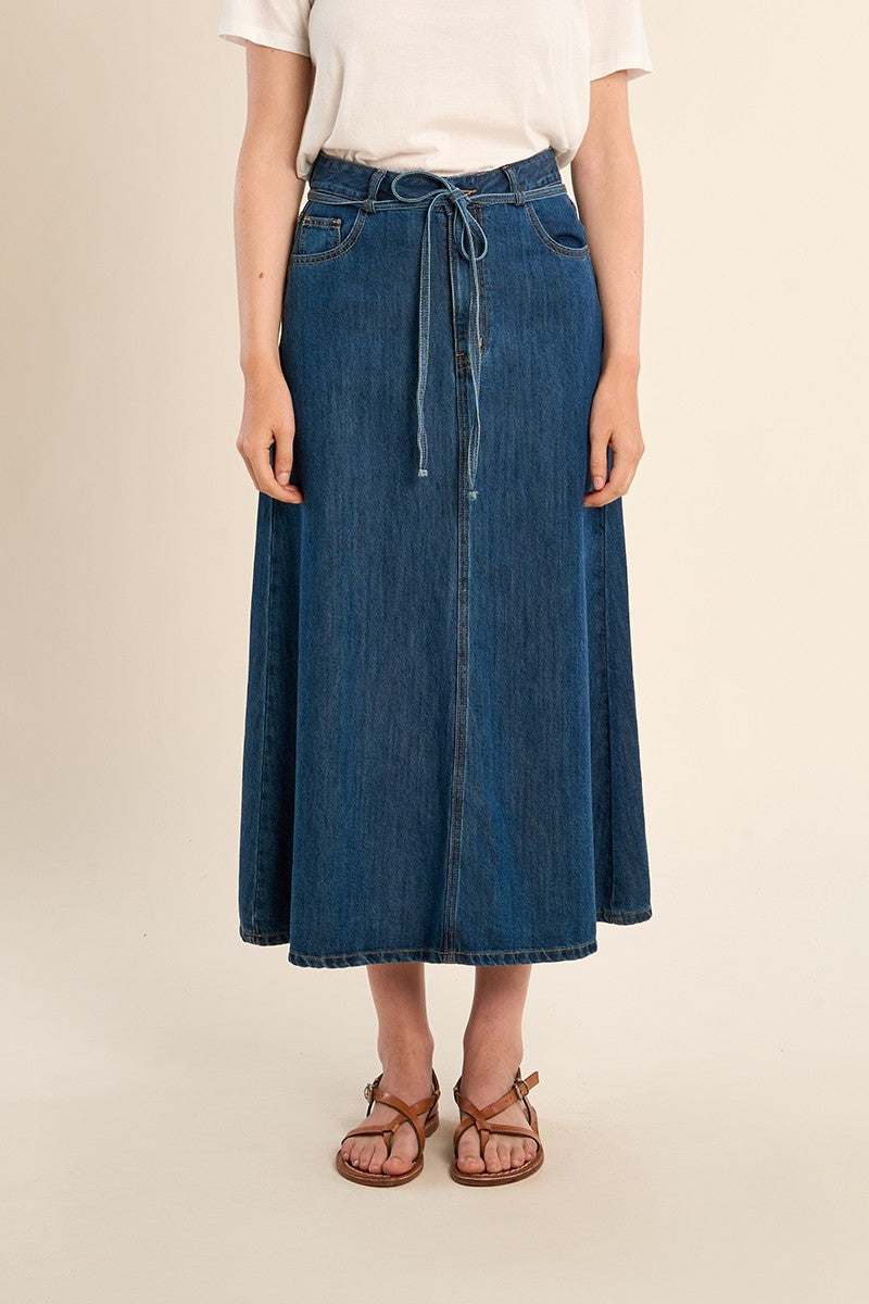 Molly Bracken - Denim Aline Skirt