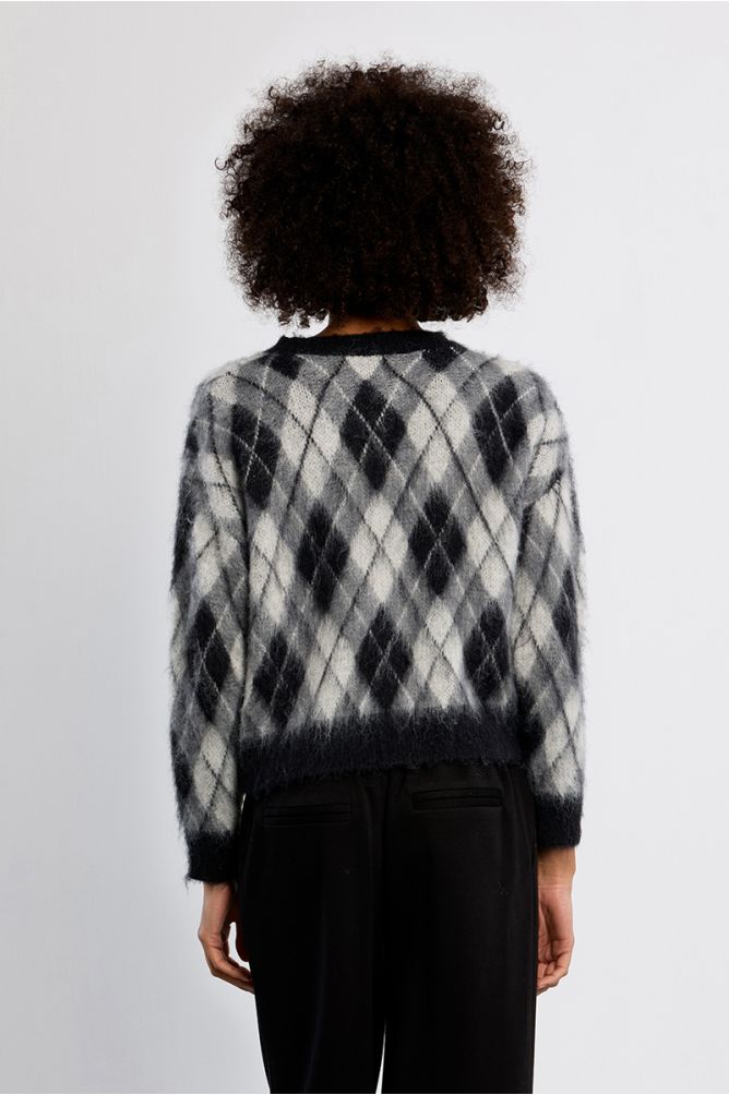 Molly Bracken - Diamond Check Knit