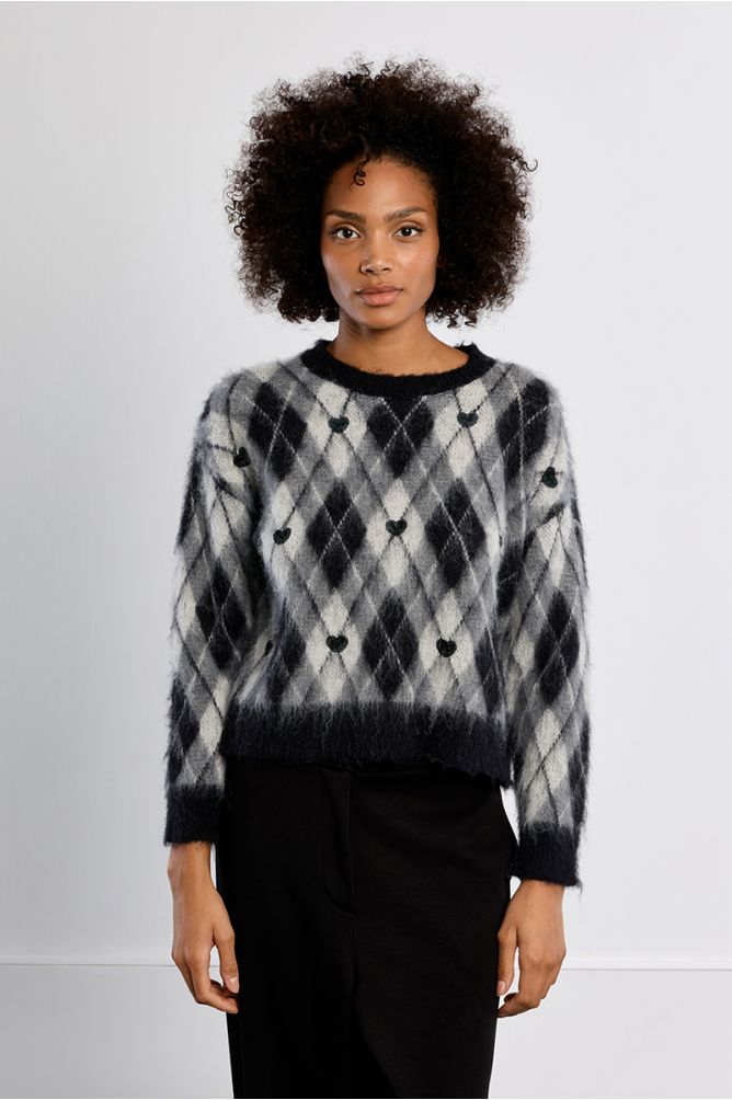 Molly Bracken - Diamond Check Knit