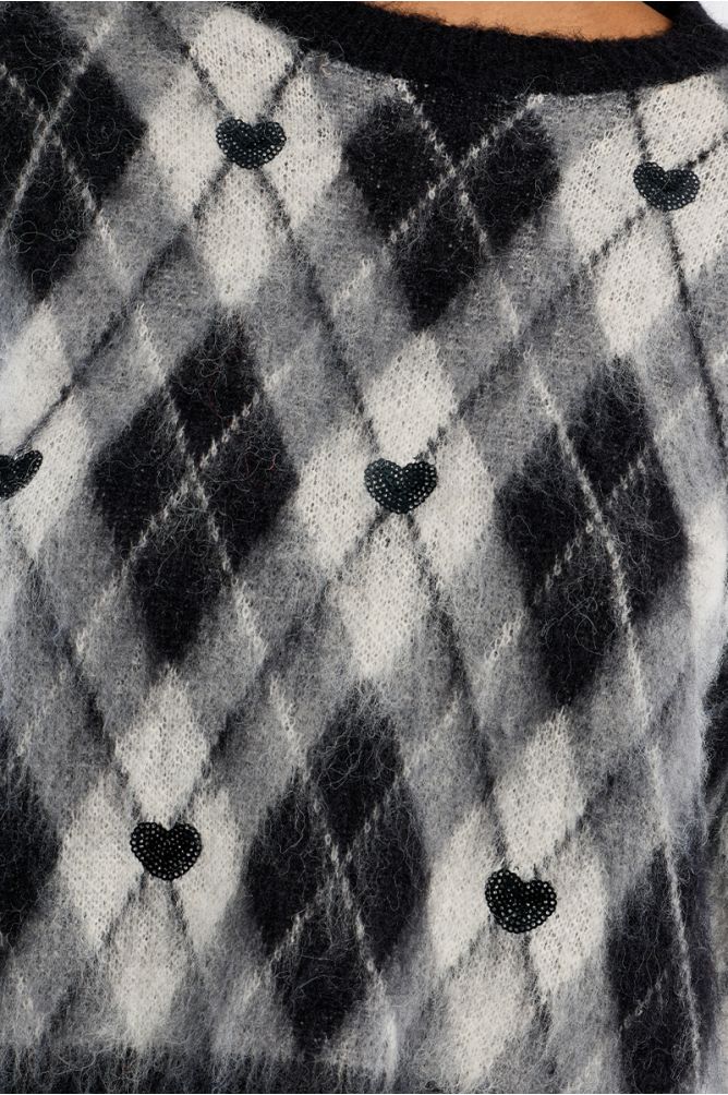 Molly Bracken - Diamond Check Knit