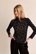 Molly Bracken - Embroidery Floral Top