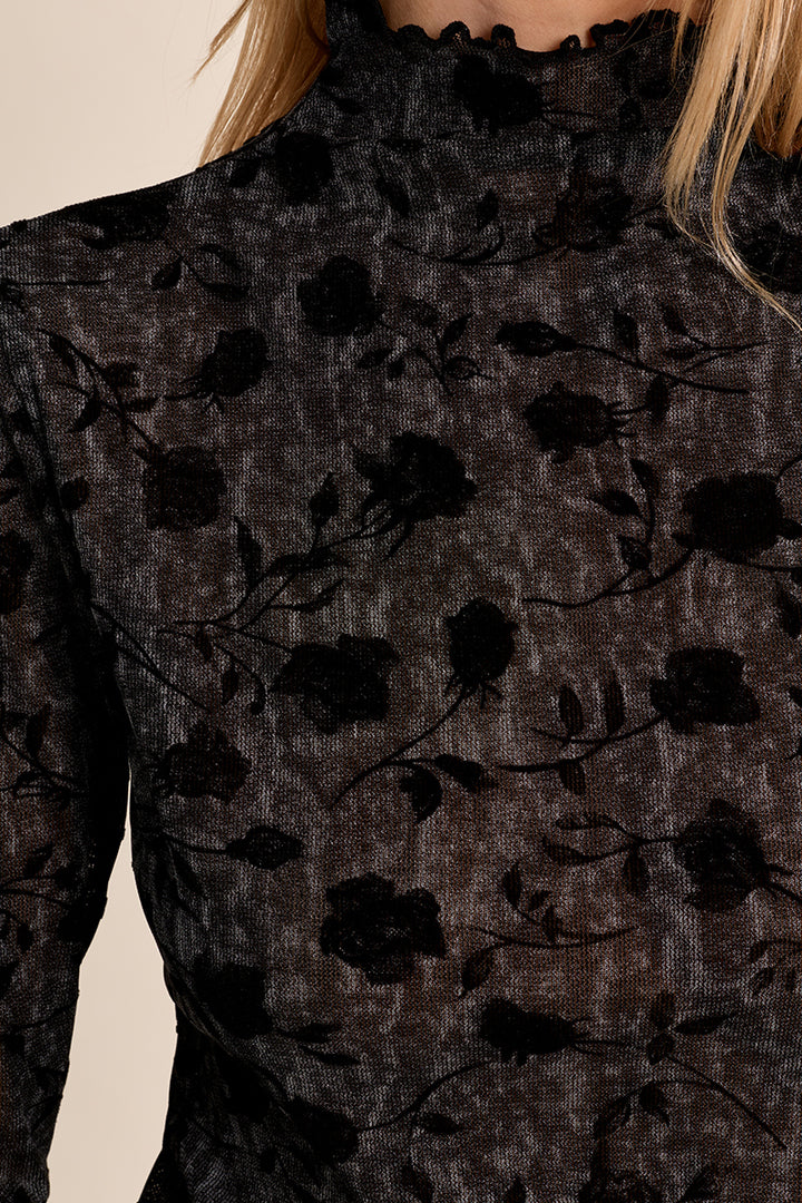 Molly Bracken - Embroidery Floral Top