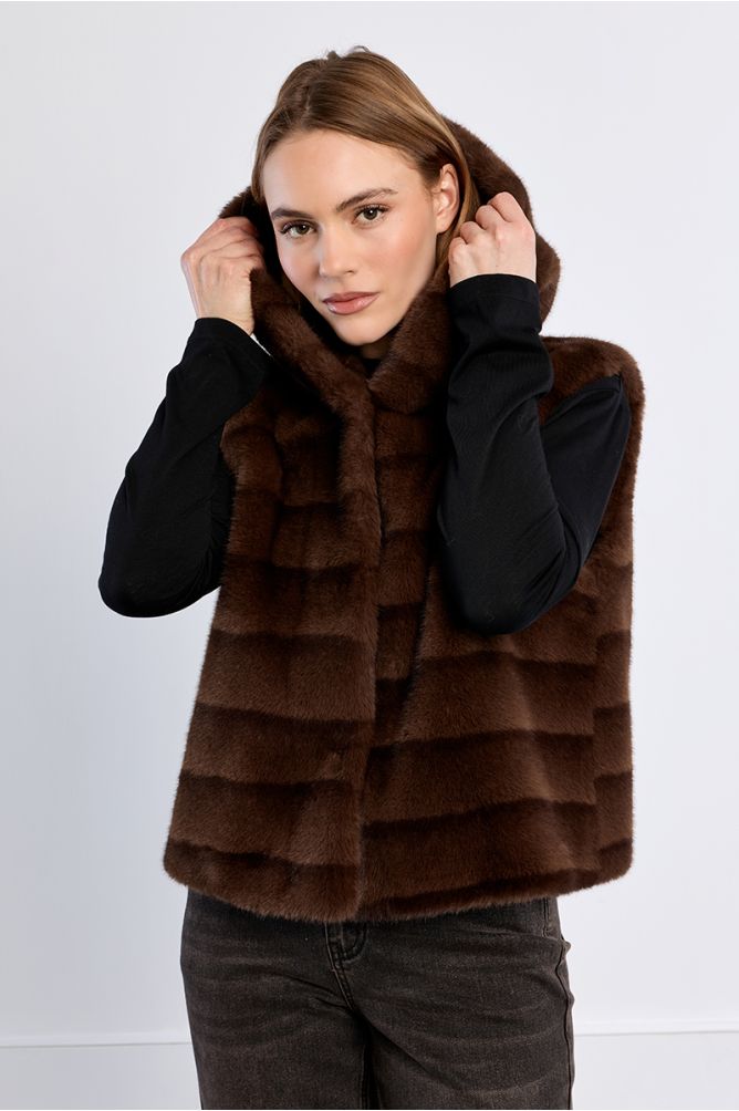 Molly Bracken - Faux Fur Gilet