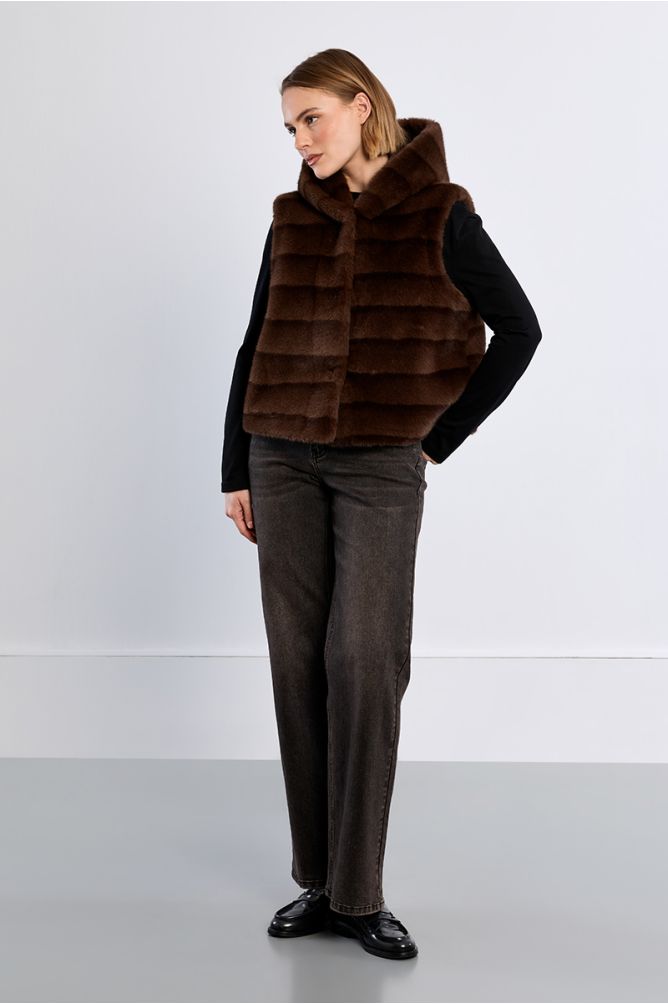 Molly Bracken - Faux Fur Gilet