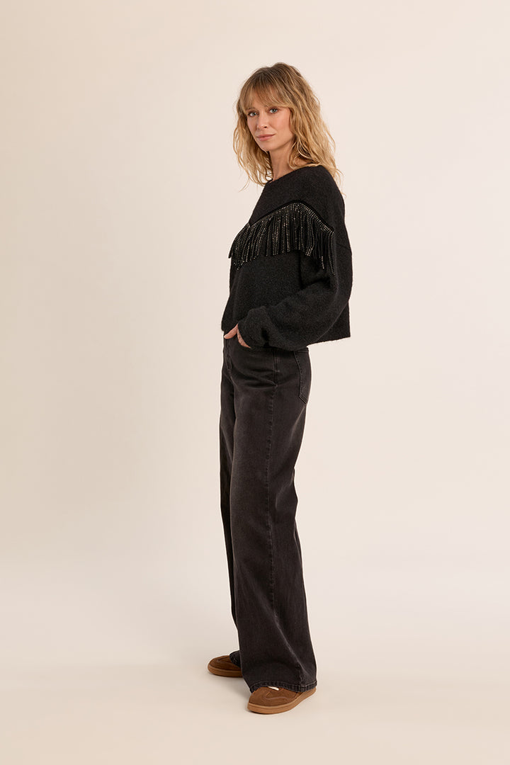 Molly Bracken - Fringe Detail Sweater