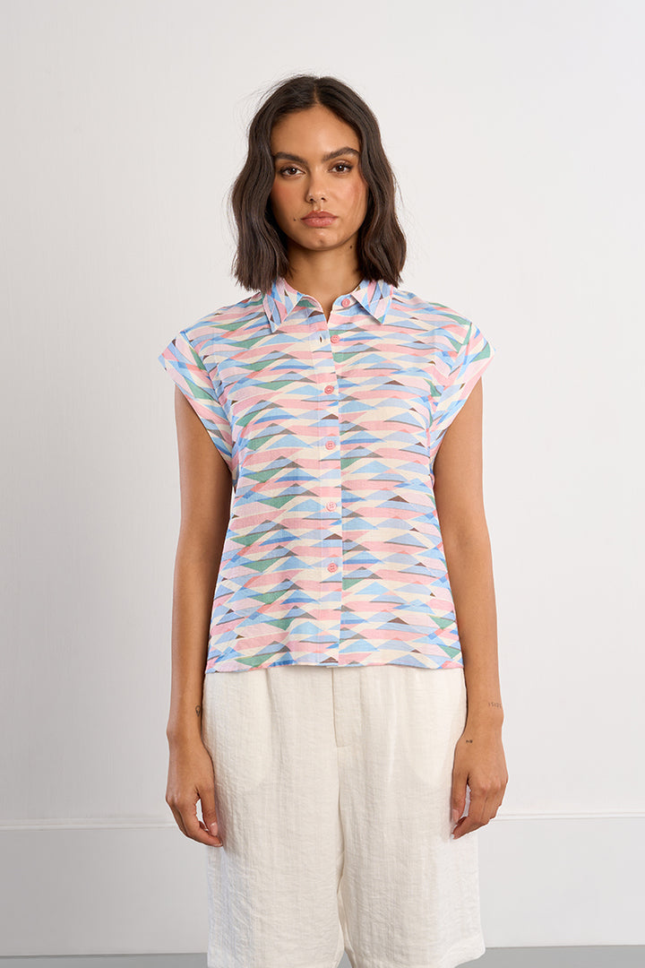 Molly Bracken - Geometrix Blouse