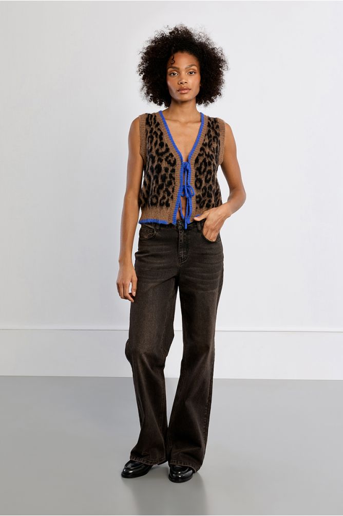 Molly Bracken - Leo Print Waistcoat