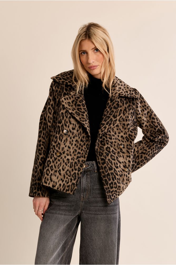 Molly Bracken - Leopard Print Coat