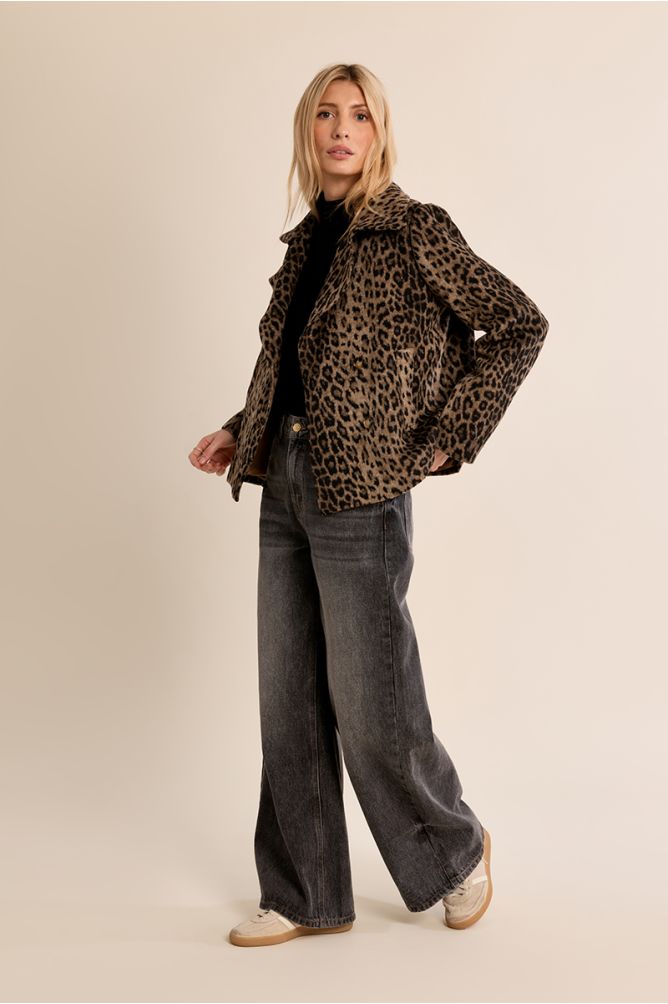 Molly Bracken - Leopard Print Coat