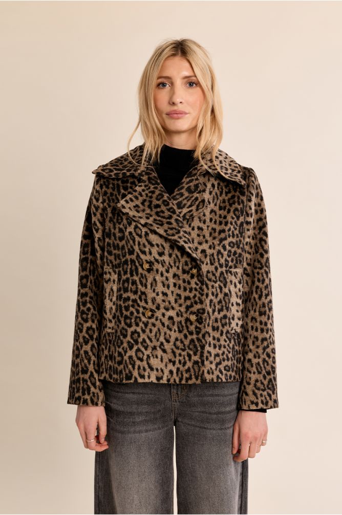 Molly Bracken - Leopard Print Coat