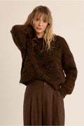 Molly Bracken - Chocolate Brown Glitz Knit