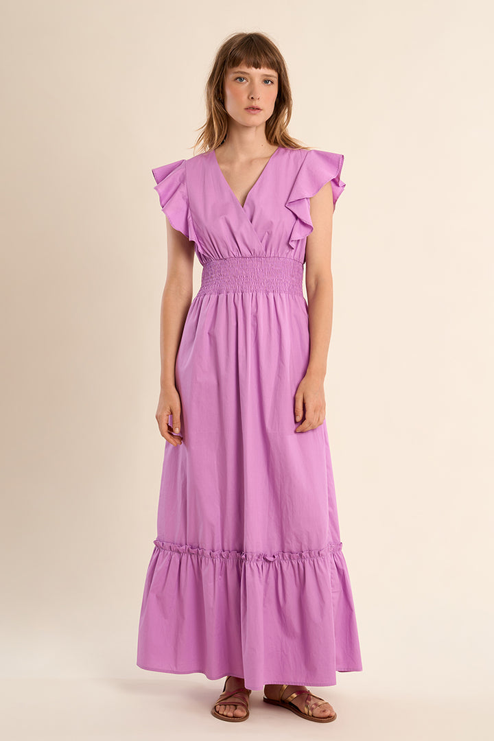 Molly Bracken - Lilac Cotton Dress