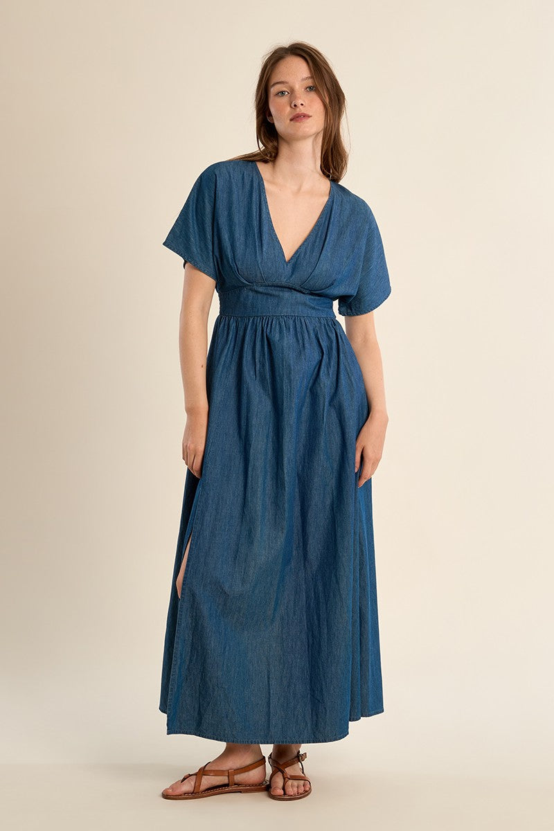 Molly Bracken - Long Dark Blue Dress