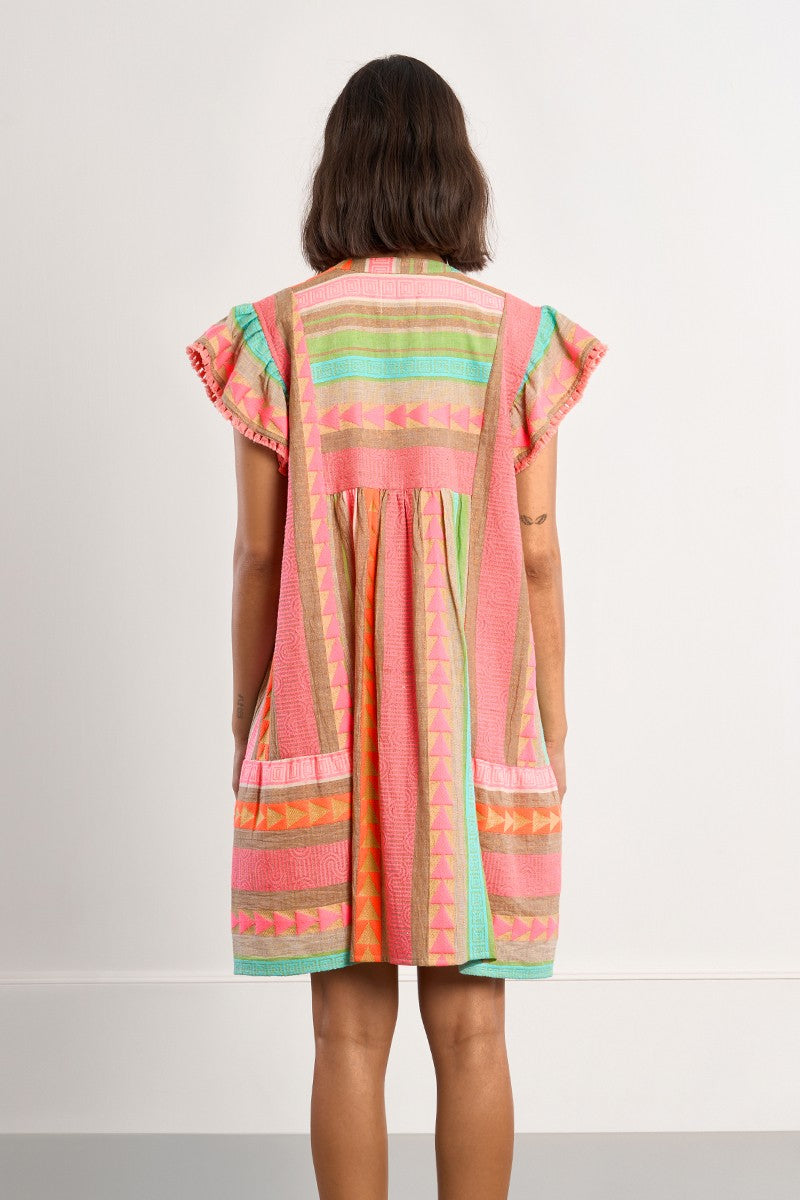 Molly Bracken - Multi Colour Kaftan Dress