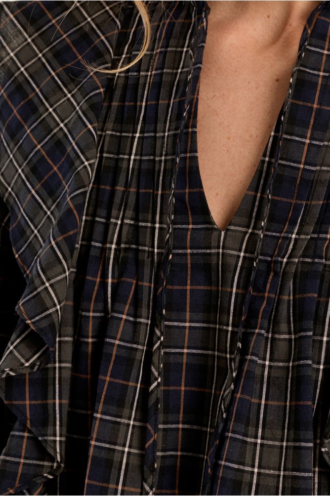 Molly Bracken - Plaid Blouse