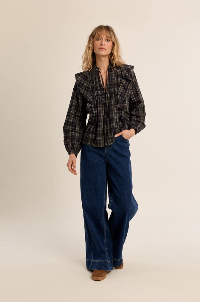 Molly Bracken - Plaid Blouse