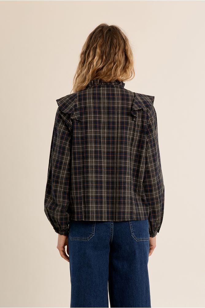 Molly Bracken - Plaid Blouse
