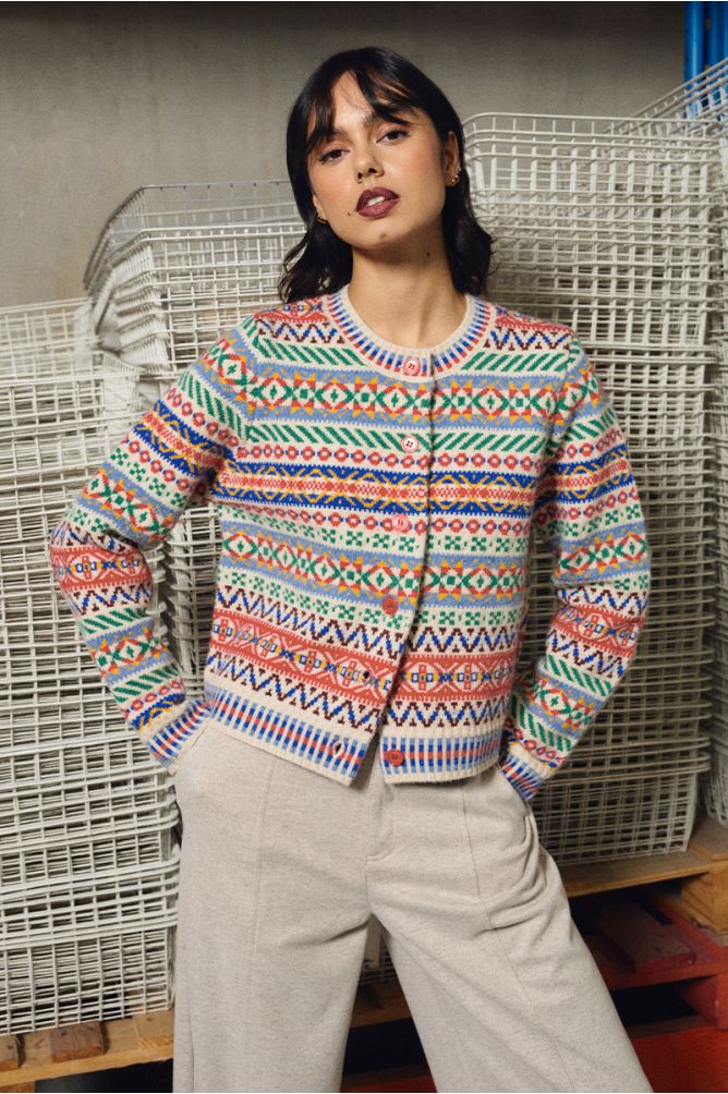 Molly Bracken - Tybetan Pattern Cardigan