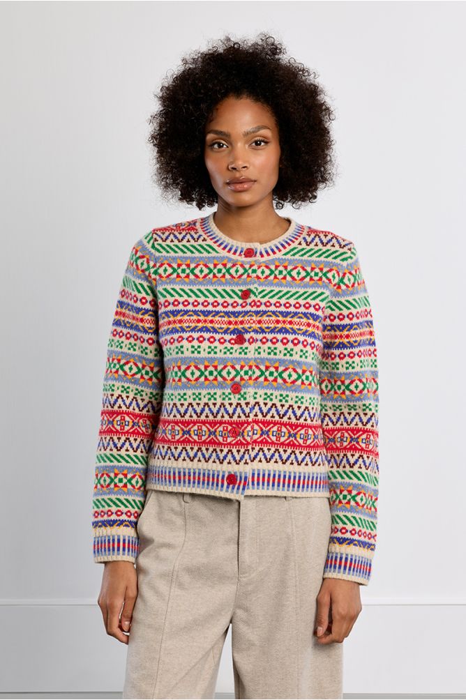 Molly Bracken - Tybetan Pattern Cardigan