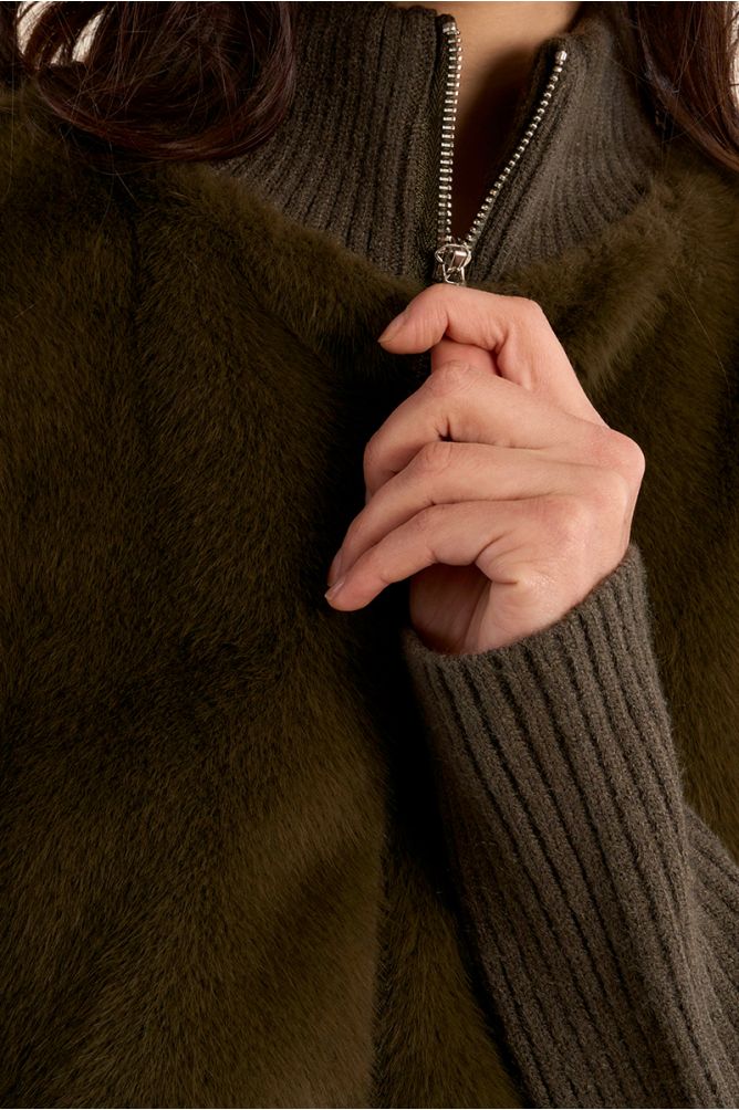 Molly Bracken - Zip Khaki Jacket