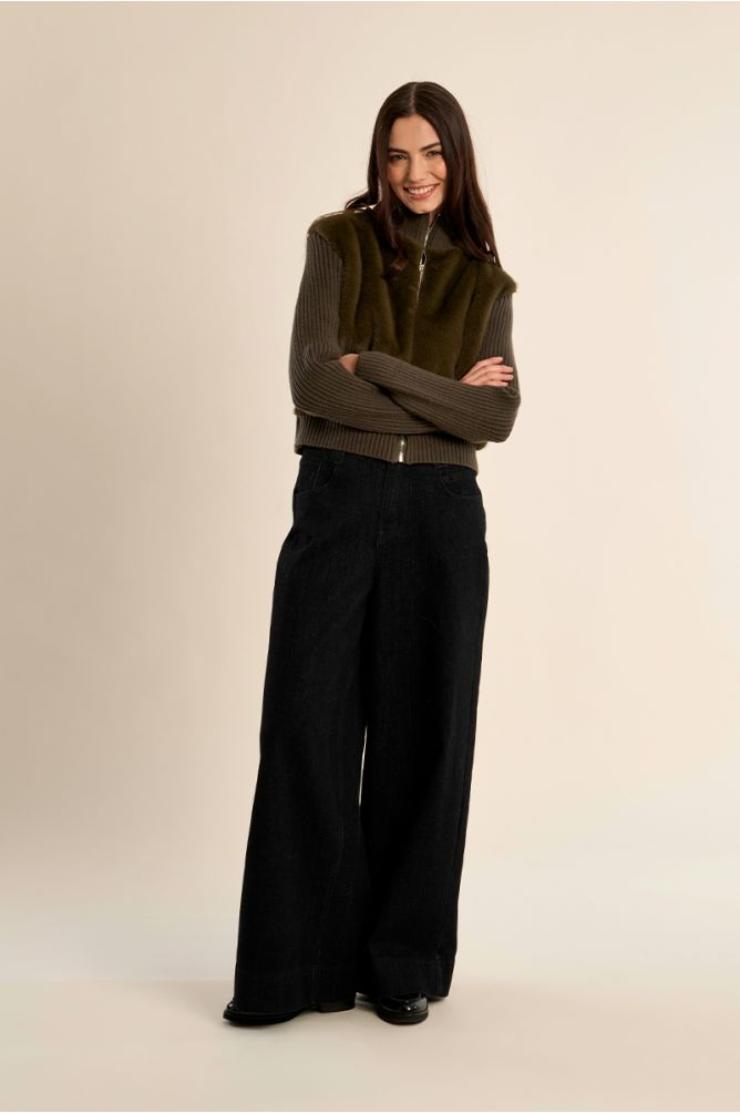 Molly Bracken - Zip Khaki Jacket