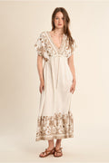 Molly Bracken - Long Embroidered Dress