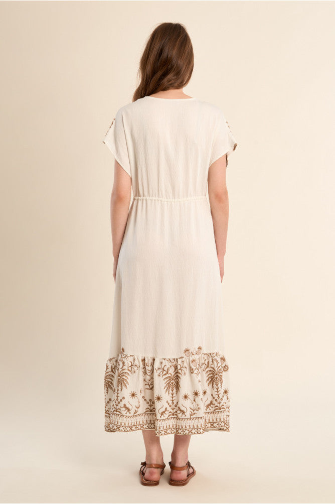 Molly Bracken - Long Embroidered Dress