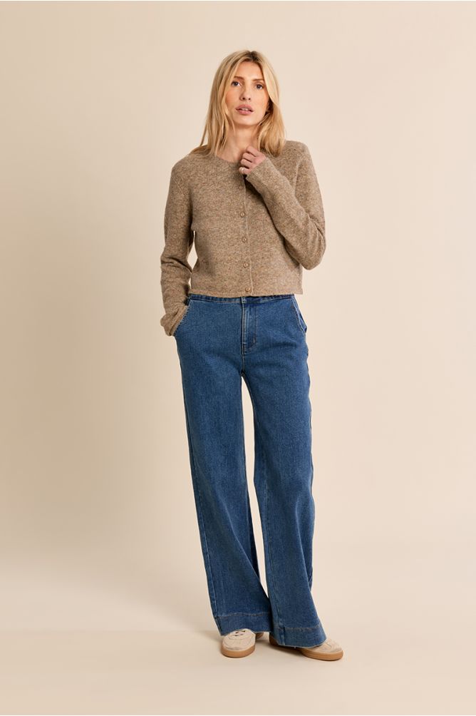 Molly Bracken - Camel Knitted Cardigan