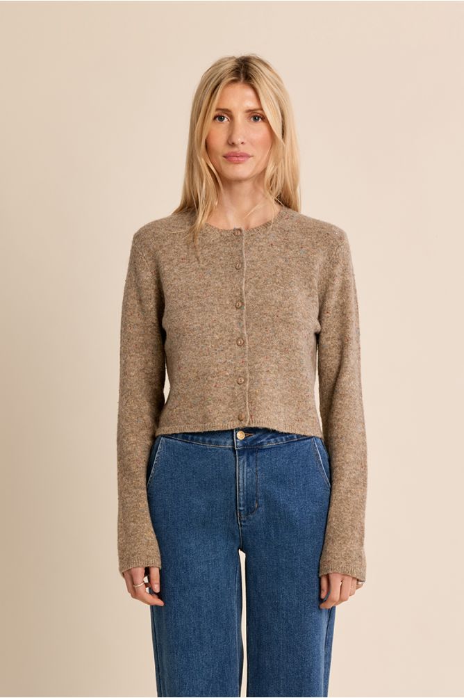 Molly Bracken - Camel Knitted Cardigan