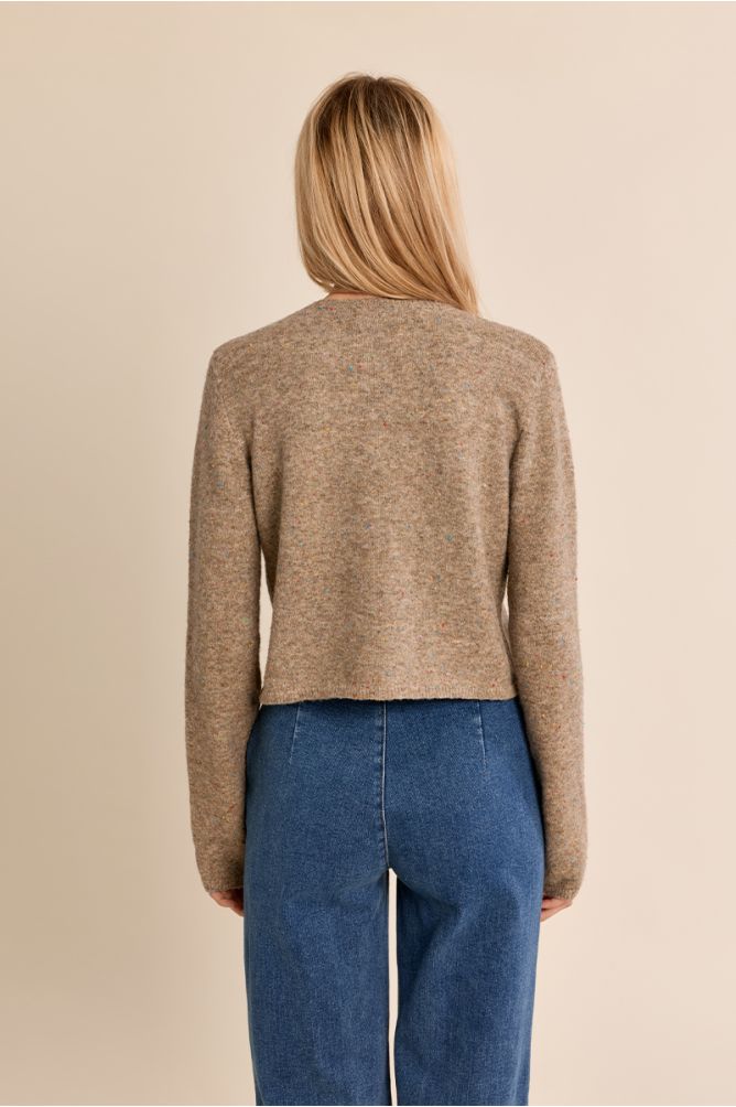 Molly Bracken - Camel Knitted Cardigan