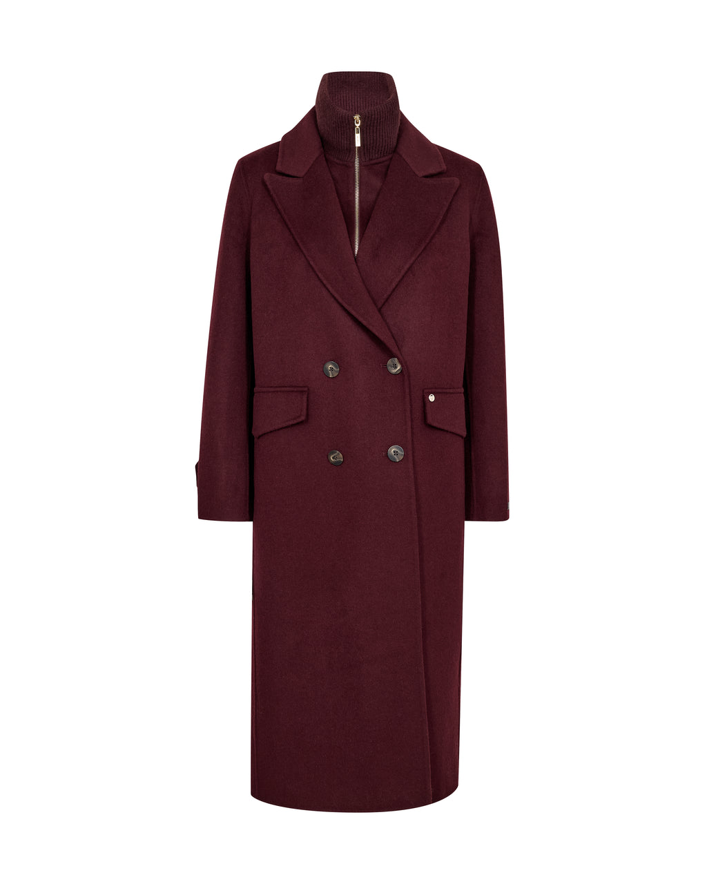 Mos Mosh - Alva Loisa Mock Neck Coat