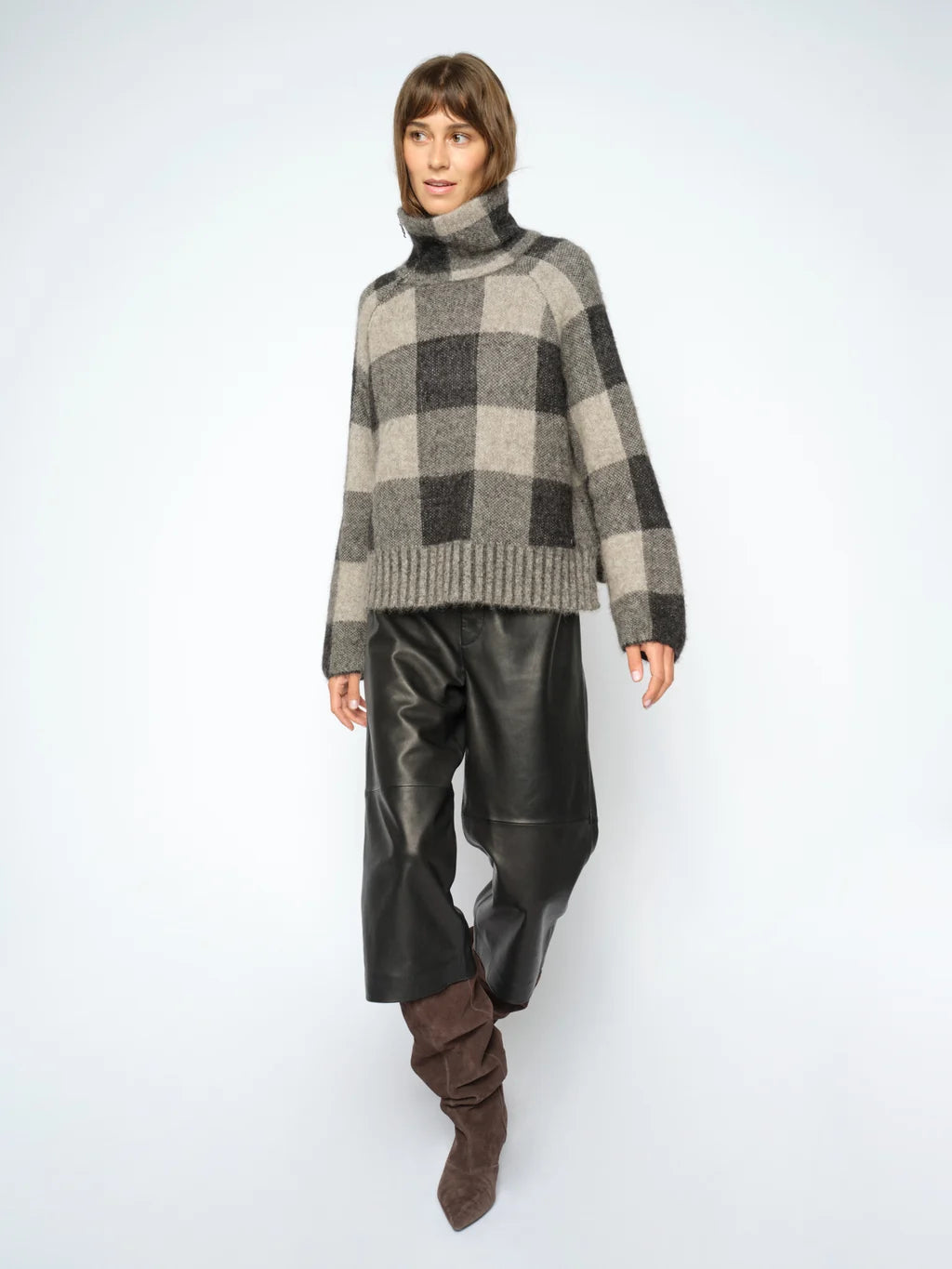 Mos Mosh - Maija Check Knit