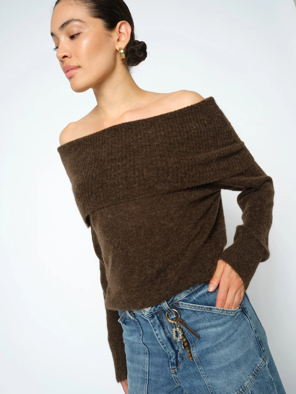 Mos Mosh - Mape Off Shoulder Knit