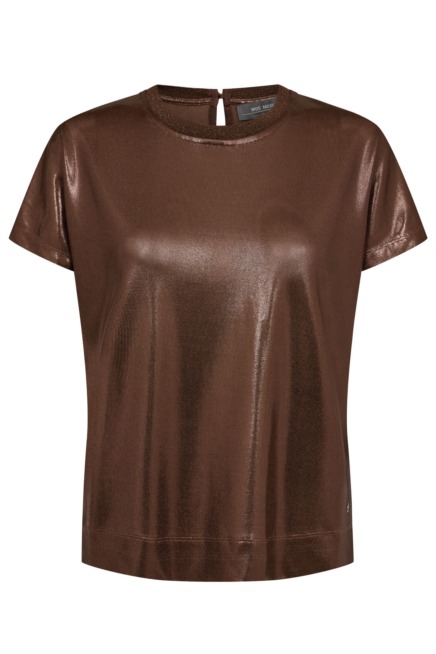 Mos Mosh - Nivola Copper Metallic Tee