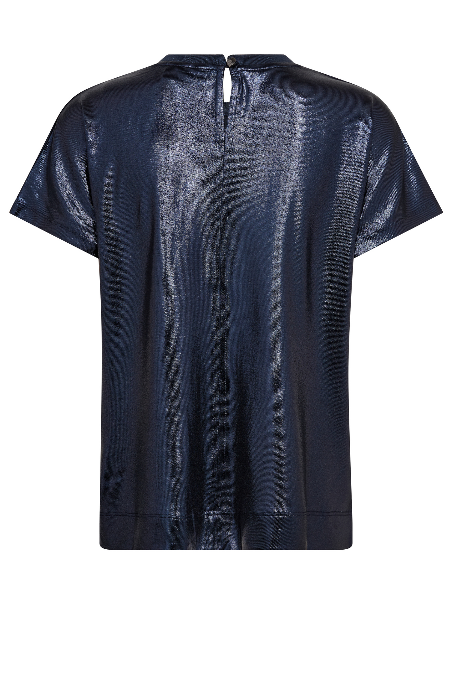 Mos Mosh - Nivola Navy Metallic Tee