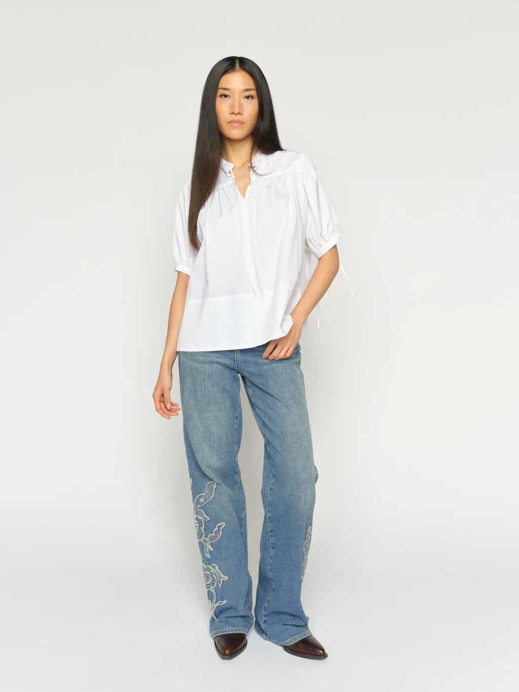 Mos Mosh - Tarima SS Cotton Blouse