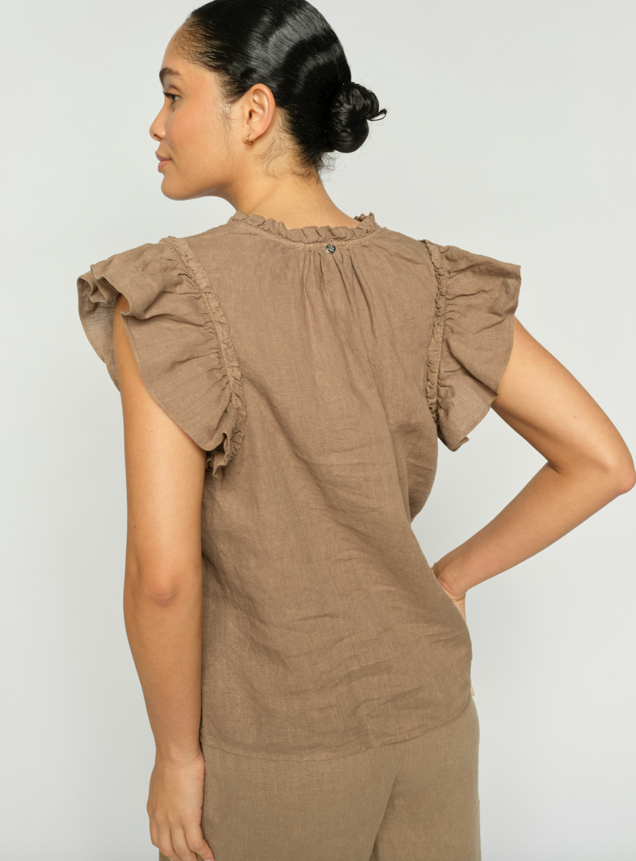 Mos Mosh - Tea Linen Blouse