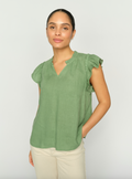 Mos Mosh - Tea Linen Blouse