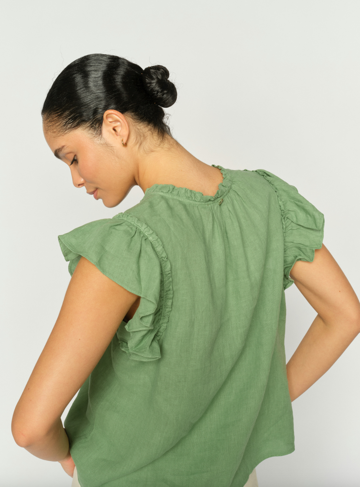 Mos Mosh - Tea Linen Blouse
