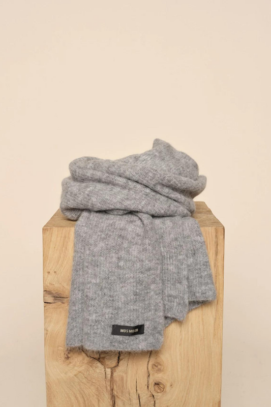 Mos Mosh - Thora Knit Scarf in Micro Chip