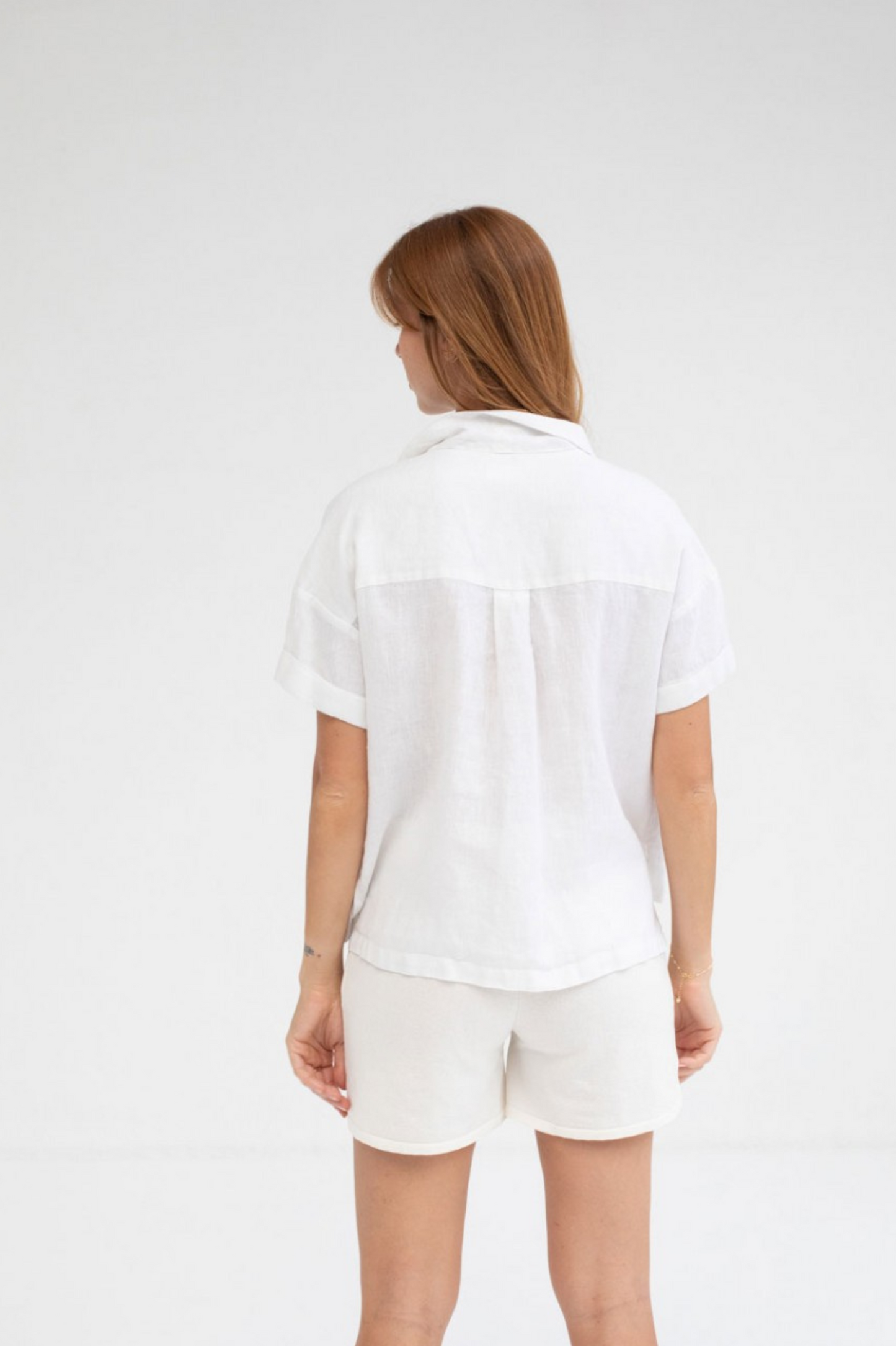 Molan - White Linen Shirt