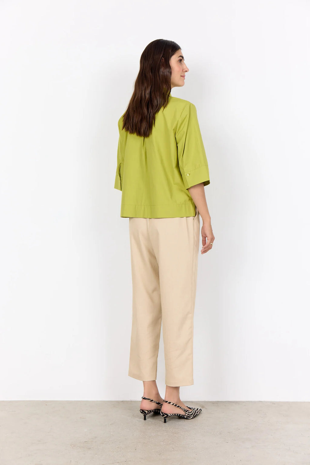 Soya Concept - Netti Lime Shirt