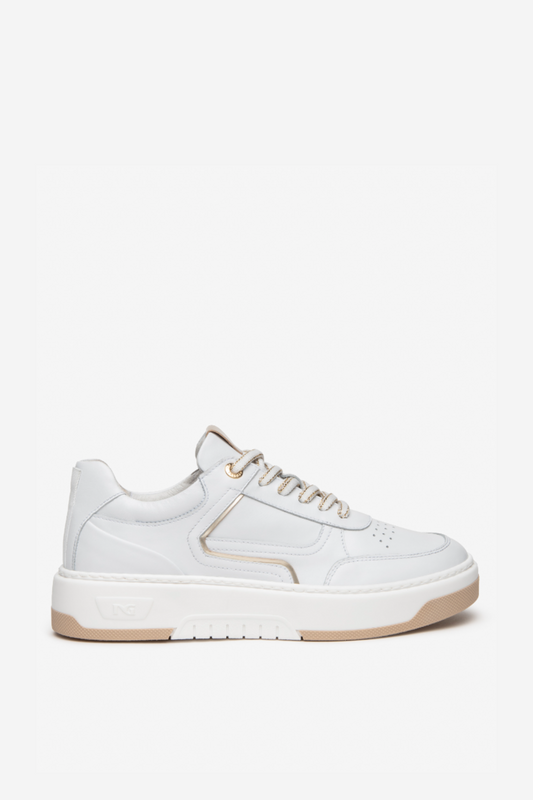 Nero Giardini White Leather Sneaker