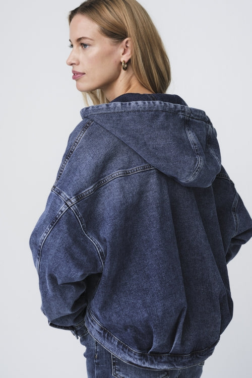 Jane Lushka - Nevada Hood Denim Jacket