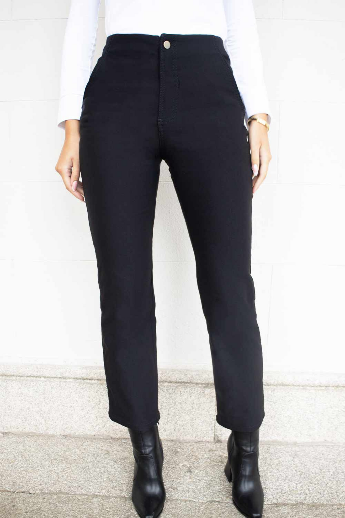 No 2Moro - Rome Serene Black Trouser
