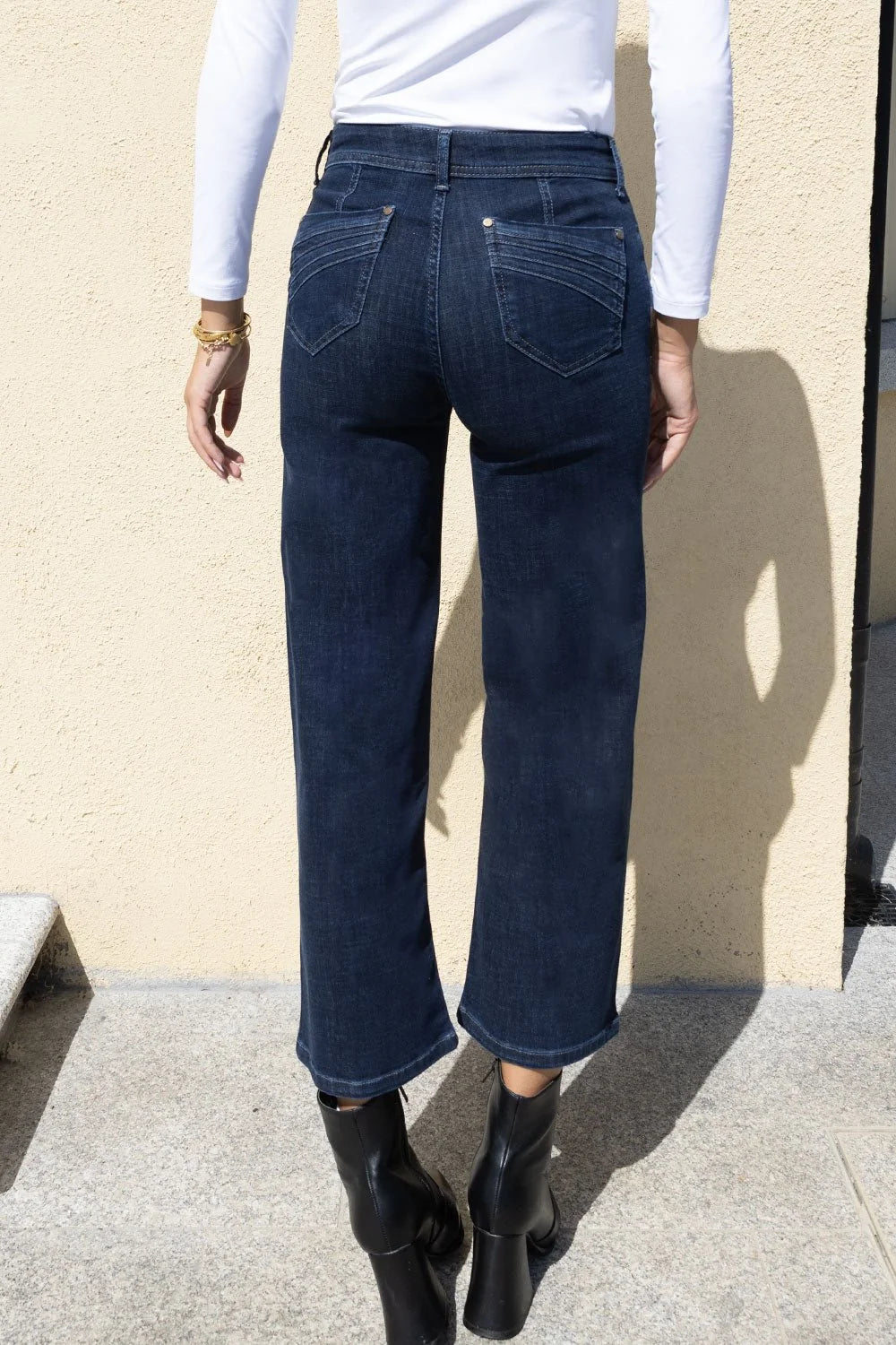 No2moro - Napoli Wide Leg Denim Trouser