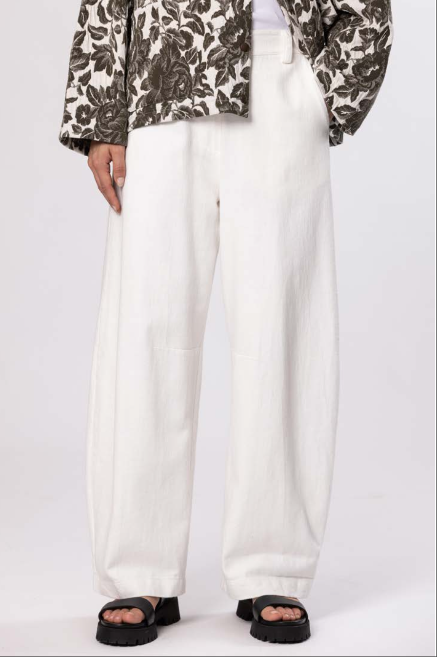 O'Mer - Cotton Ecru Pants