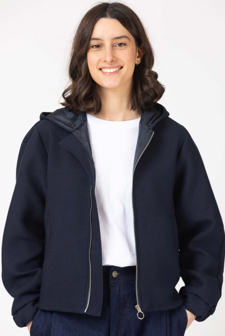 O'Mer - Marine Hooded Blouson Jacket