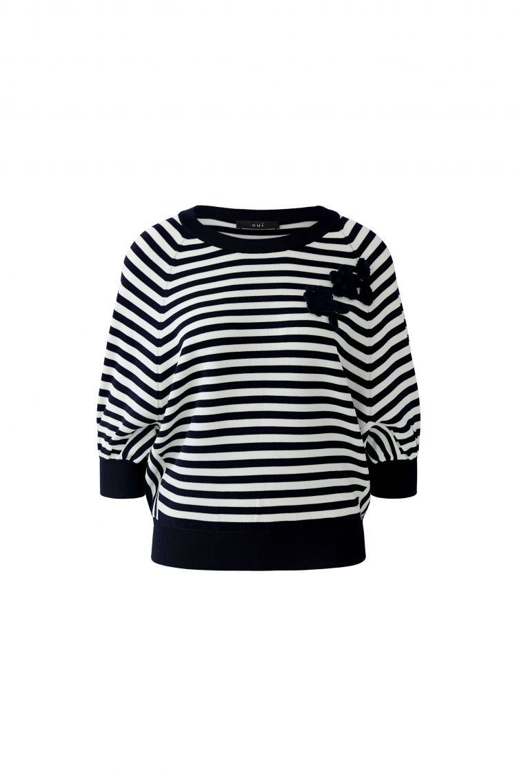 Oui - Stripe Detailed Sweater